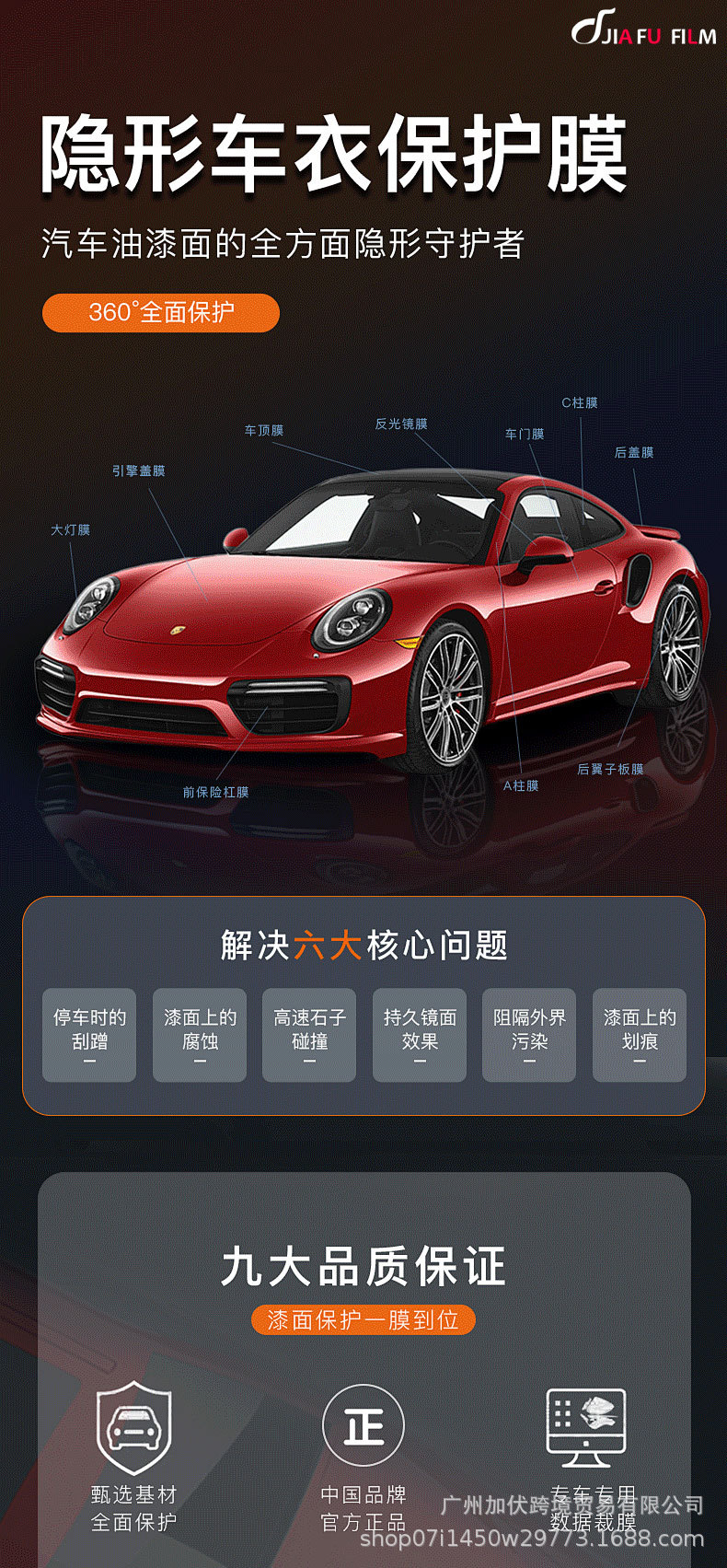 TPU Invisible Car Film Auto Repair Scratch Resistant Paint Protection