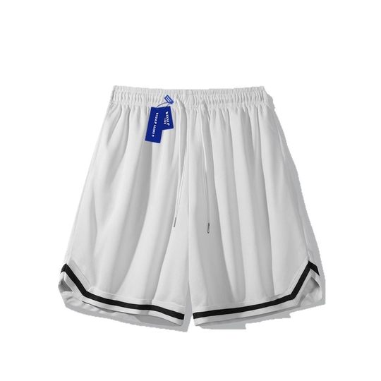 WASSUP American Trend Basketball Sports Shorts Men's Summer Trendy Brand Loose Mid-length Pants Quick-drying Running Shorts