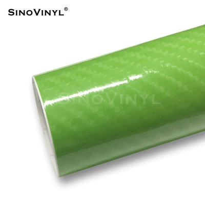 Automotive Film – Film Safety and Explosion-Proof - 15218-m-6d-carbon-fiber-green