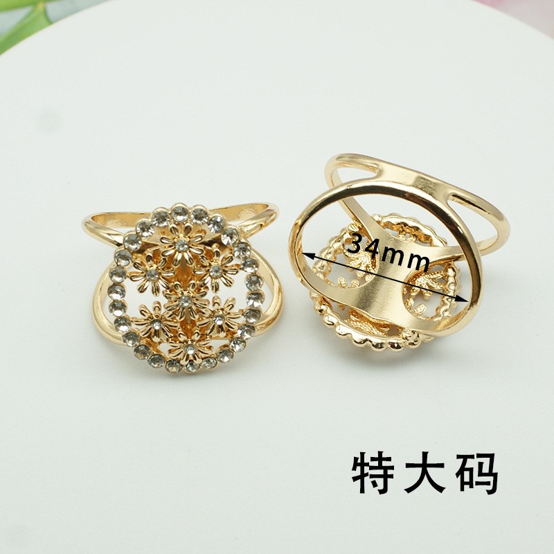 Corea del Sur multi-funcional bufanda hebilla de alta calidad perla moda nueva Camelia windbreaker cinturón hebilla de alta gama joyería al por mayor