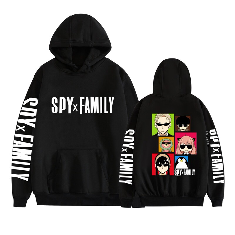 Spy Playhouse Arnia Creative Fun New Couple Turtleneck Sweater fleece-lined Hoodie Foreign Trade