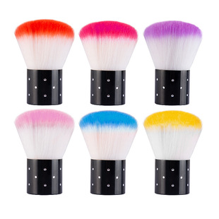 Nail Tools Dust Brush Powder Brush Single Hand Manicure Portable Nail Dust Cleaning Brush Blush Brush Makeup Brush