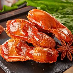 香辛料のハロゲン味のアヒルが詰まっています。包装して食いしん坊を解消します。