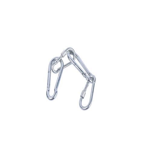 Manufacturer's Steel Construction Heavy-Duty Outdoor Rock Climbing Metal Carabiner Spring Safety Safety Clip