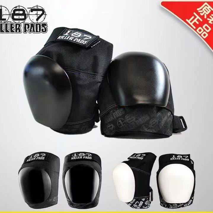 American 187Killerpads Protective Gear Knee Pads Elbow Palm Wrist Set Adult Roller Skateboard Professional Imported