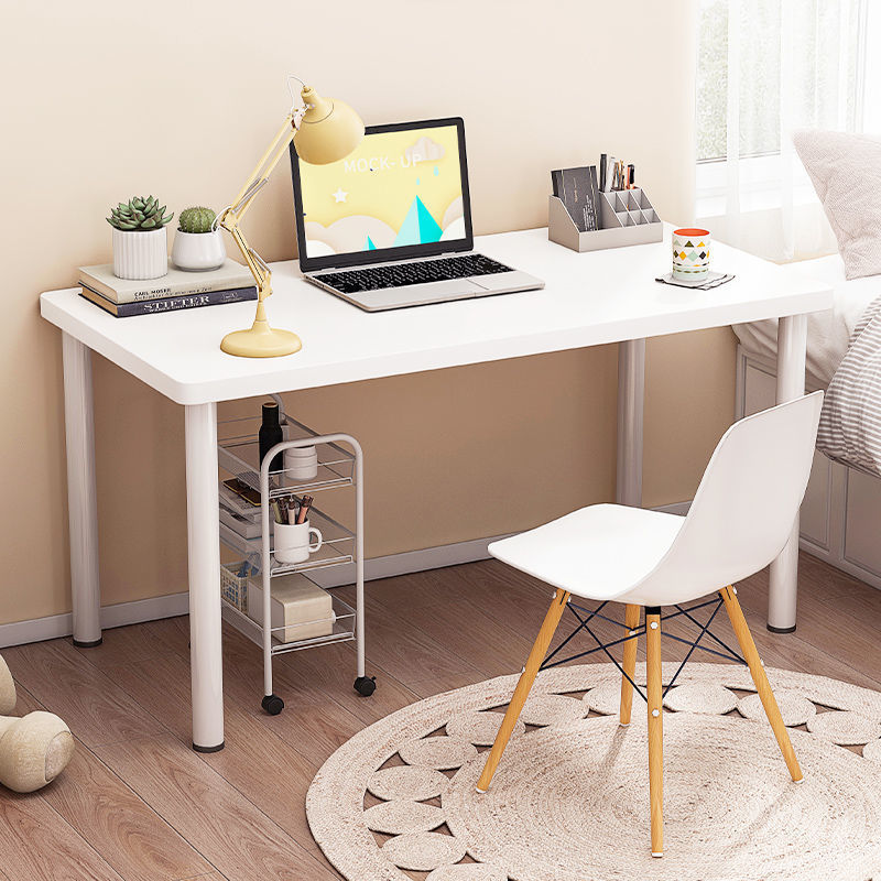 Ins style table home white simple computer table girls makeup table rental student learning writing desk