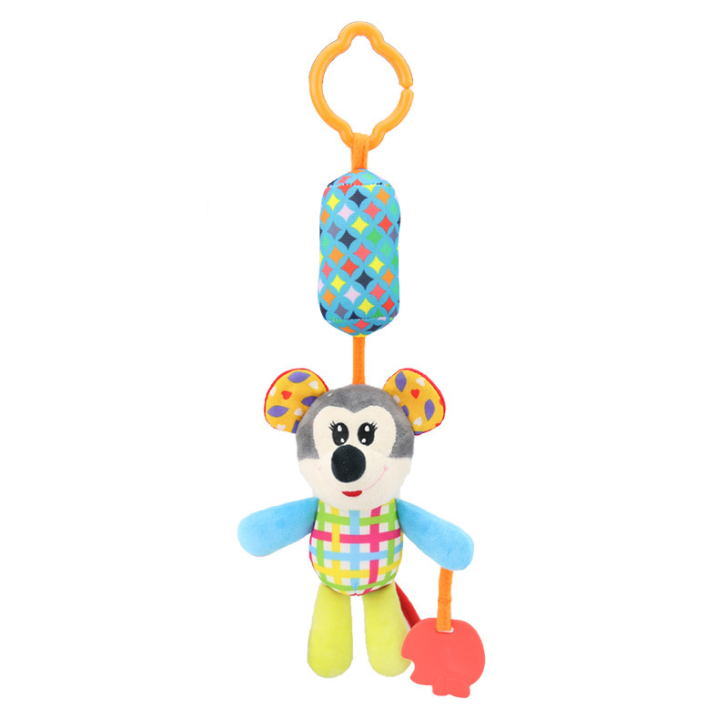 Earthmama bebé cerdo cachorro cama colgando bebé coche tire campana cama Campana Juguete educativo Campana de viento Coche colgante