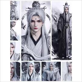 仙逆王林王麻子李慕婉墙贴画图片海报贴卧室宿舍房间不干胶贴纸