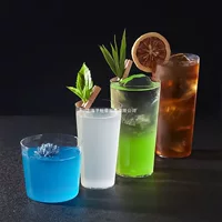 Бокал для коктейля BSCK8101 Green Yarn Series, японский, без свинца, тонкий, длинный, для виски, воды, кристаллический, колин