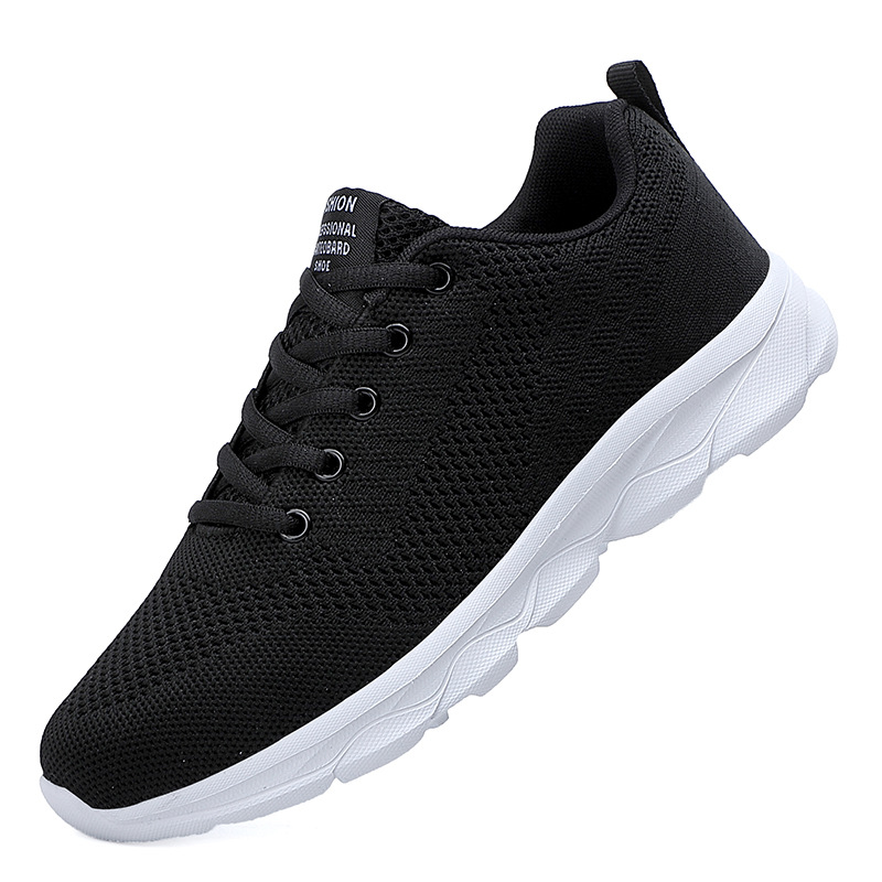 Zapatos para caminar de malla transfronteriza zapatillas de deporte casuales de mediana edad y ancianos zapatos de fondo suave para correr tesoro de comercio exterior zapatos de viaje populares