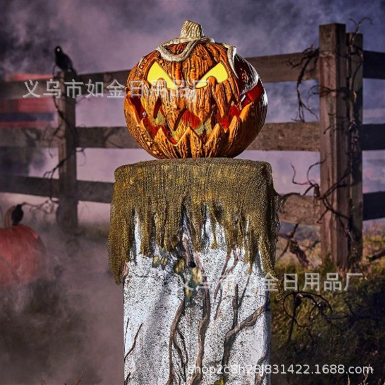 Halloween pumpkin Decorations Halloween calabaza decoración patio jardín elevador spot