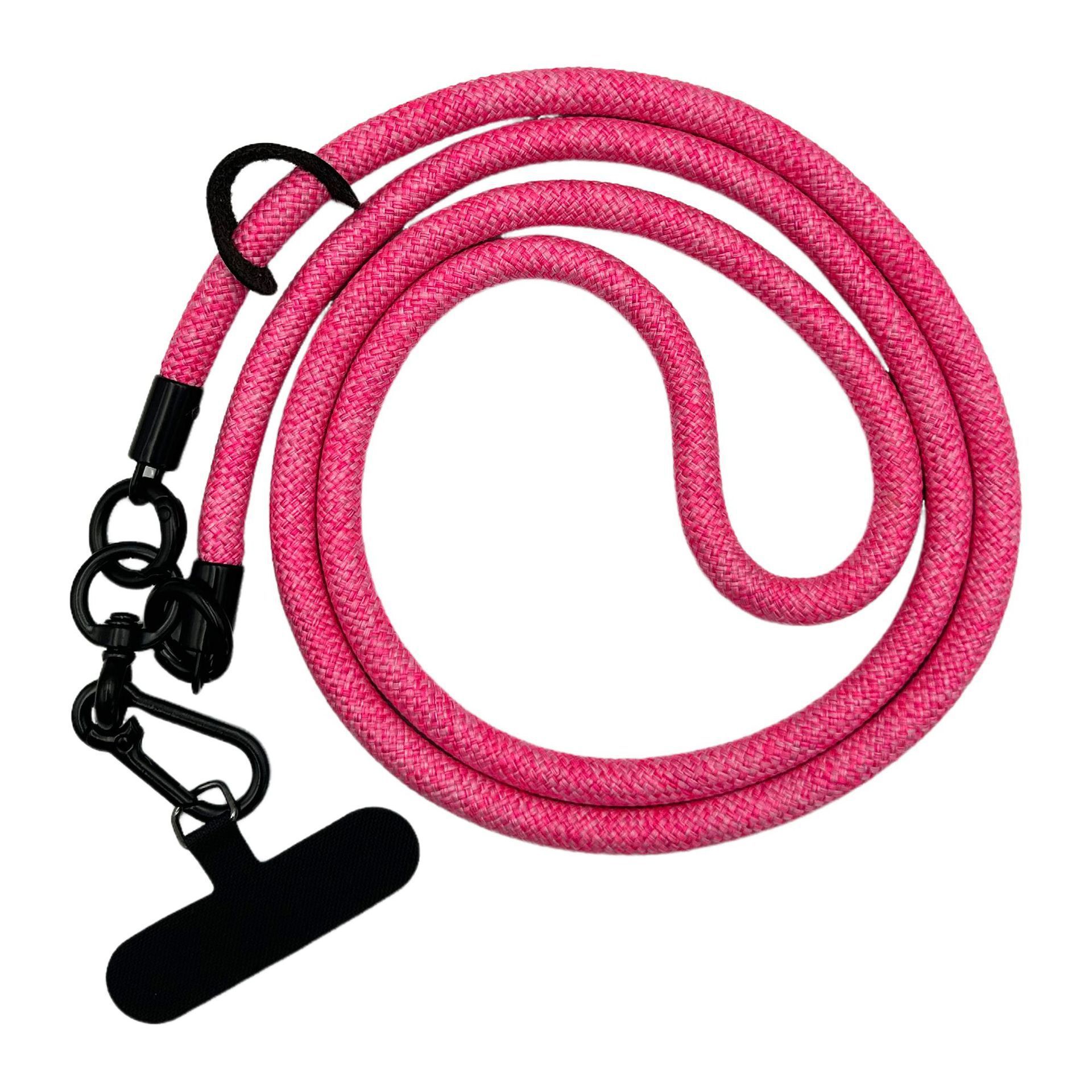 【33#색상] 120cm 조절 불가 휴대폰 끈 + 프리 클립