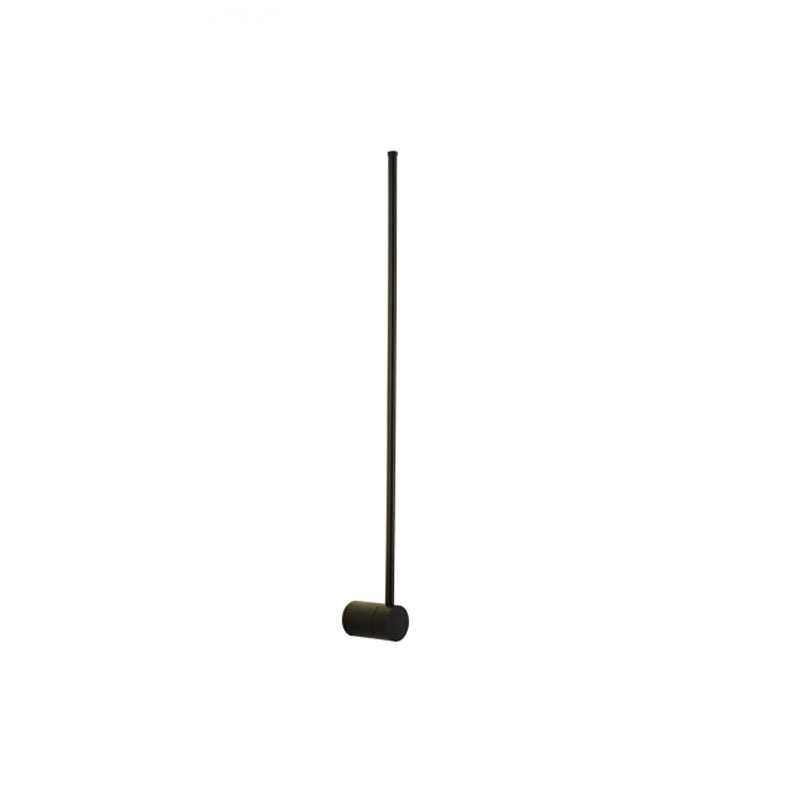En stock al por mayor moderno minimalista decoración de la pared de fondo modelo de habitación lámparas de Hotel De noche negro LED lámpara de pared