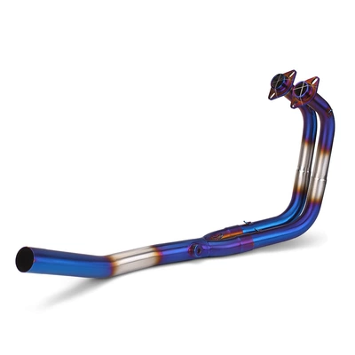 car can be connected to the — Motorcycle exhaust pipe