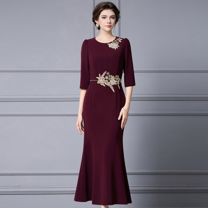 Zhili Banquet Dress 2026 New Spring Collection High-End Formal Dress for Important Occasions Long Mermaid Dress
