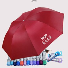 雨伞印图案广告伞印字图片折叠礼品伞晴雨伞源头工厂包邮一件工厂