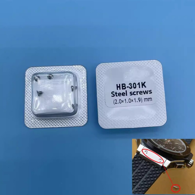 Watch Accessories H-Type Screws Hublot Watch Strap Screws Hb One Box of 5 Pieces