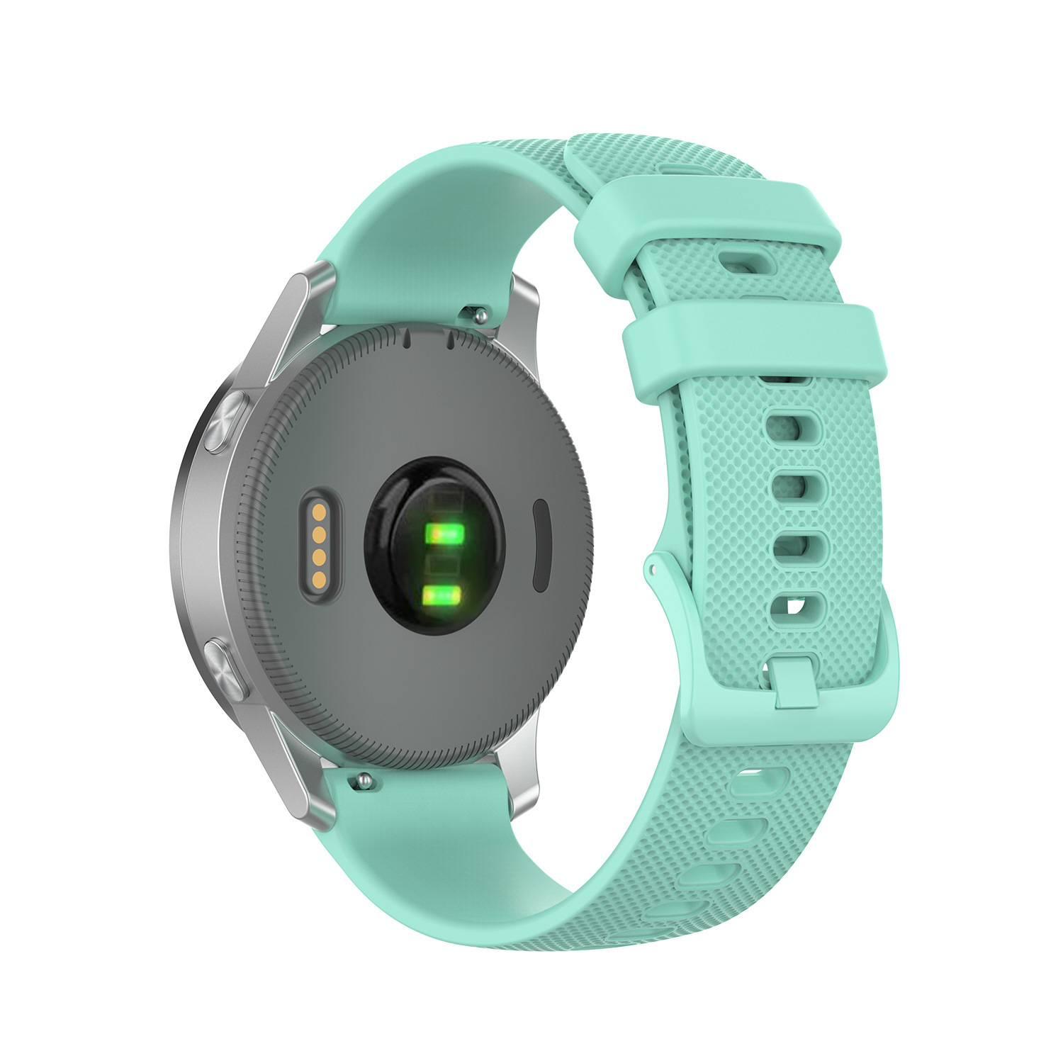 Adecuado para jiaming vivoactive5 pequeña correa de silicona a cuadros Venu3/2/2S/venu3s Huawei textura