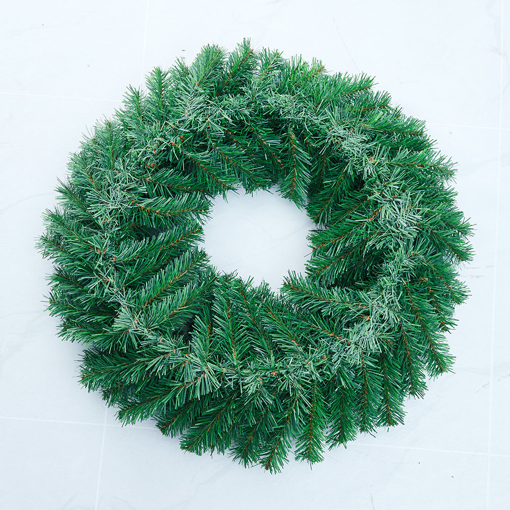 Transfronterizos para 2025 nuevas decoraciones navideñas de PVC guirlandas navideñas de simulación guirlandas decoraciones navideñas image 4