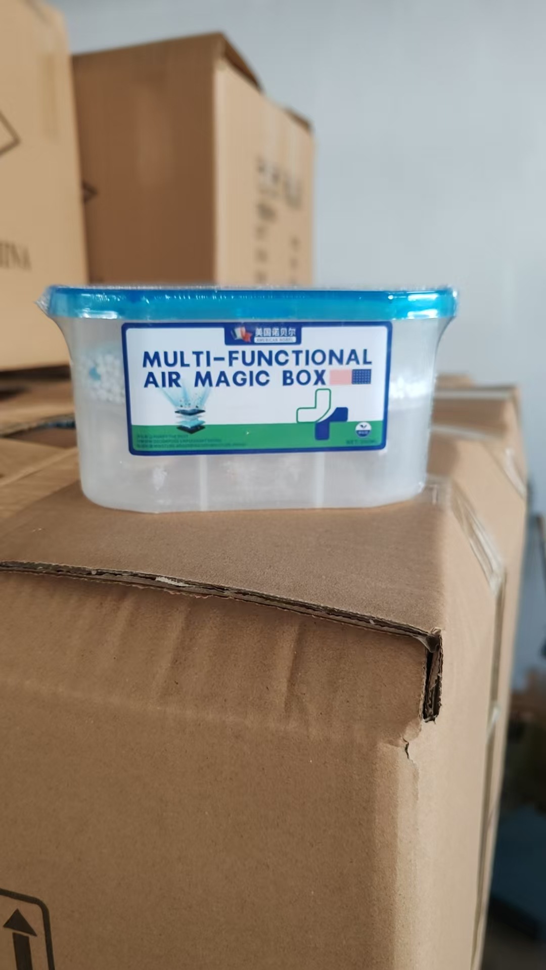 Multifunctional air magic box (blue model 350ml)
