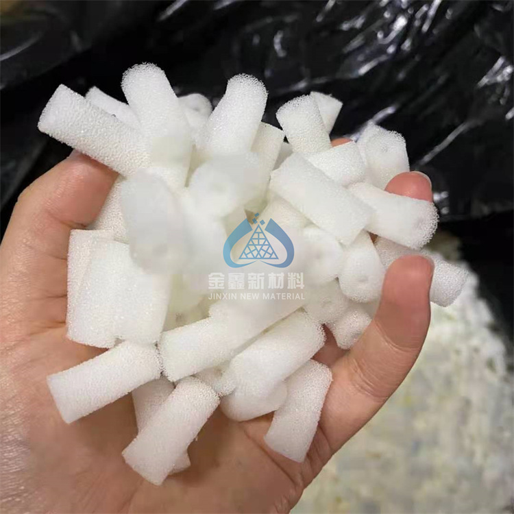 厂家批发白色3mm内径药液导入海绵柱子药膏涂抹吸附载体泡棉圆柱