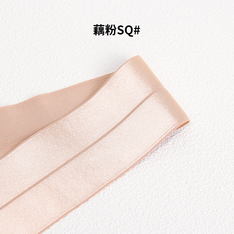 연근 분말 광택 스레드 반으로 접힘
