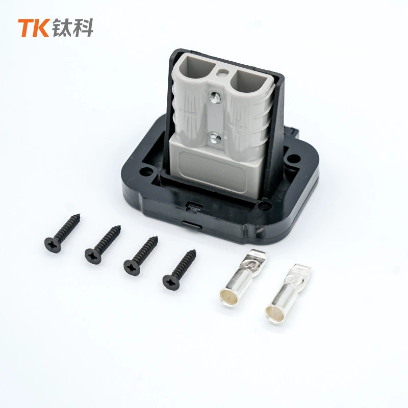 Трансграничная поставка подходит для Anderson 50A с фиксированным кронштейном, лицевой крышкой, сильноточным разъемом, сильноточной вилкой