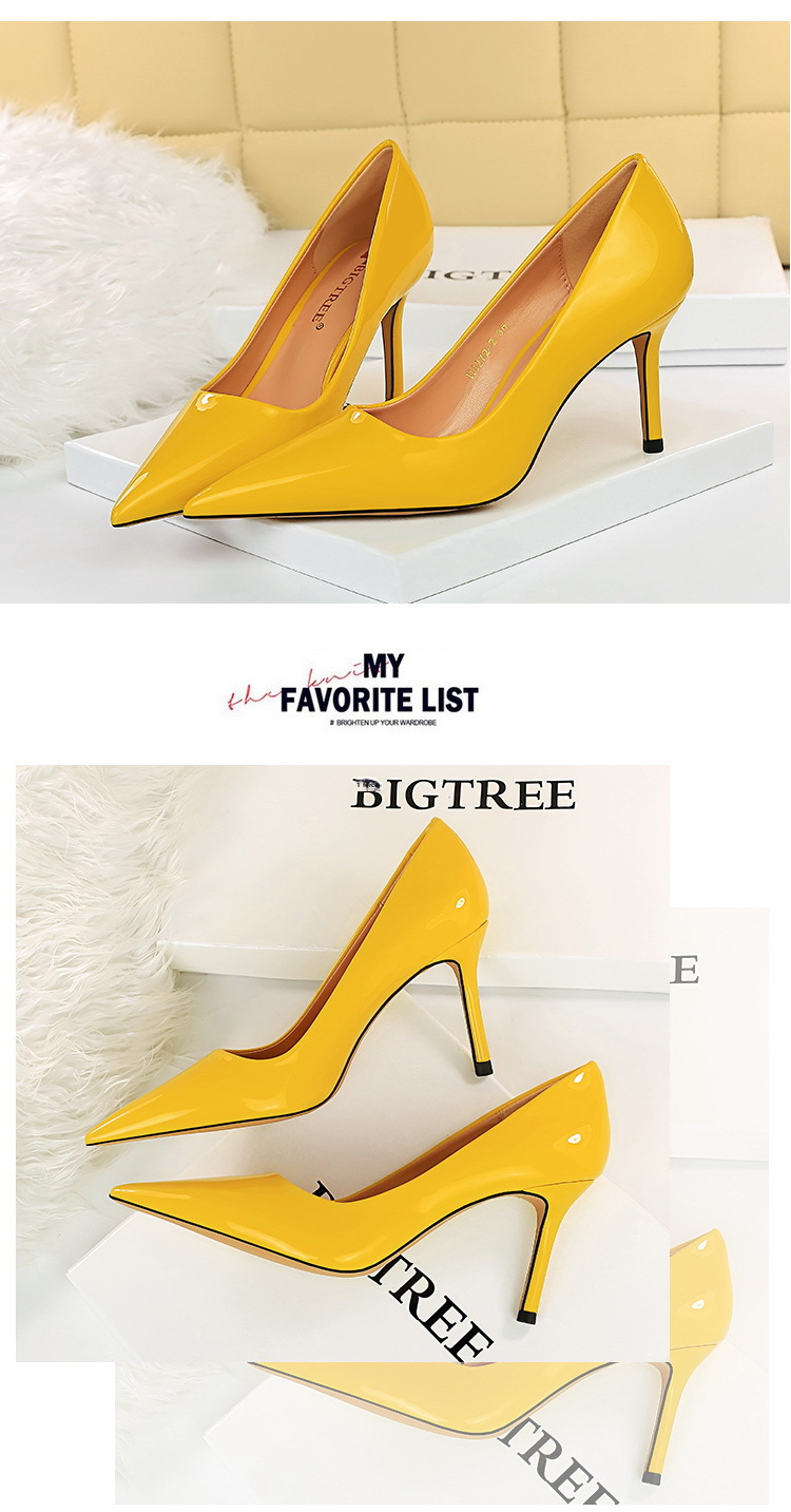 Dames lak high heels met puntige neus voor formele gelegenheid_voghion.com
