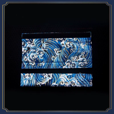 cross-border hot sale Universal, Seat belt shoulder pad - wave-blue-wind-belt-shoulder-pad-30cm