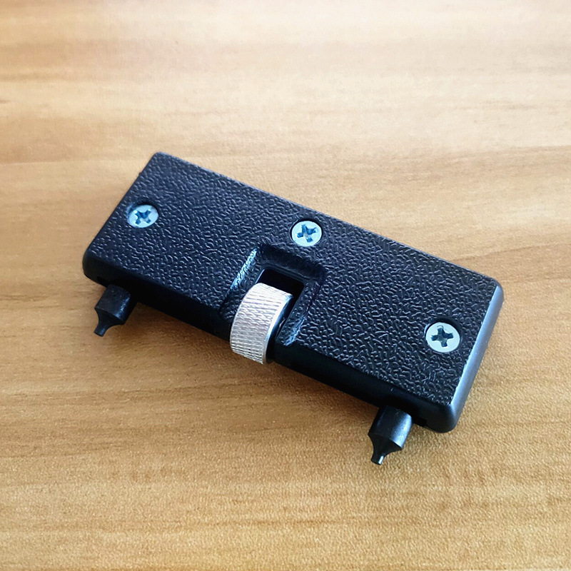 Herramienta de reparación de relojes portátil de dos patas de gran diámetro reloj abridor de reloj tapa trasera abridor herramienta de cambio de batería