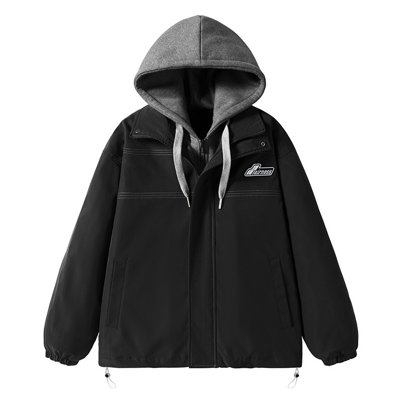 Men's Clothing This year's new men's spring and autumn workwear jacket trendy brand casual sports spring and autumn jacket trendy clothes_voghion.com