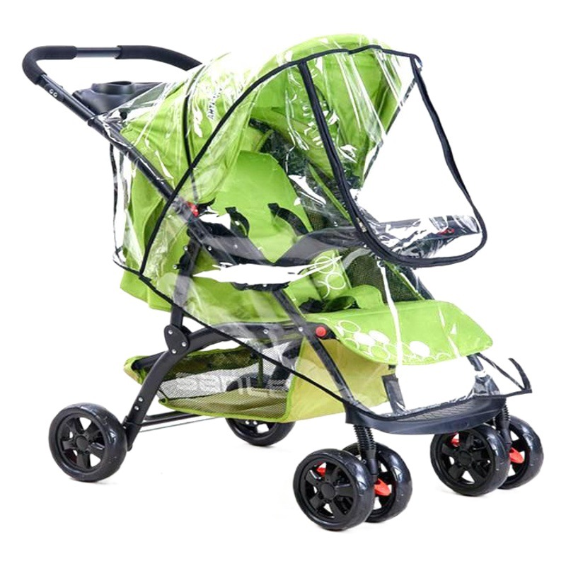 Baby stroller rain cover stroller rain cover stroller windshield windshield with zipper rain cover poncho