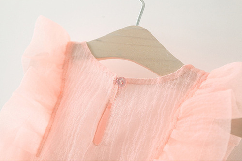 Summer Viral Thick Children's Clothing  Girls' Baby Stylish Cute Summer Skirt Children's 4 Fashion 3-Year-Old Princess Dress Dropshipping