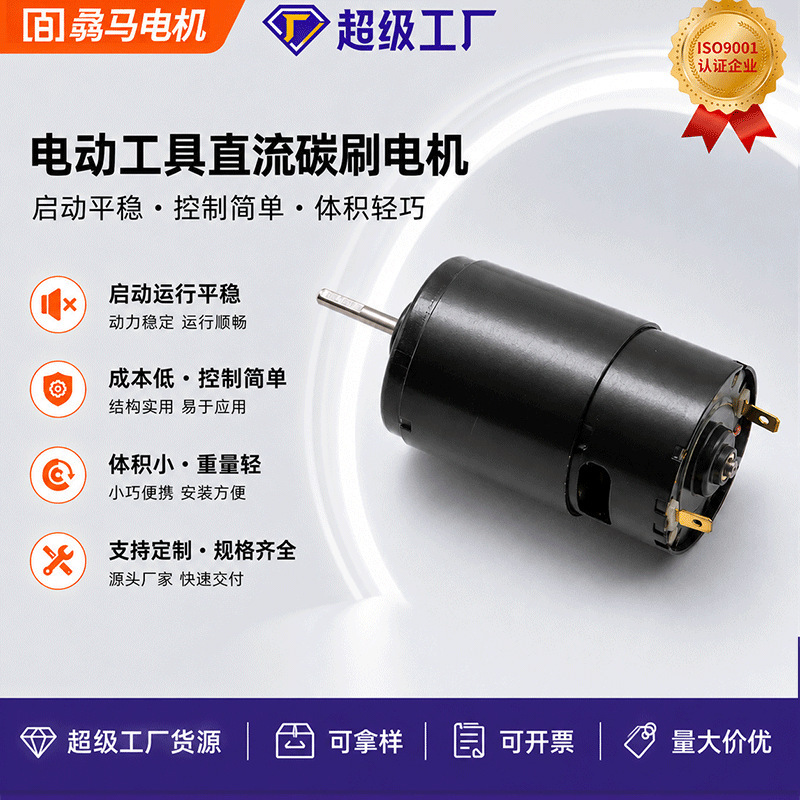 Dc Carbon Brush Reduction Motor, Silent and Durable Micro Motor Suitable for Smart Home, Supports Customization by Manufacturers