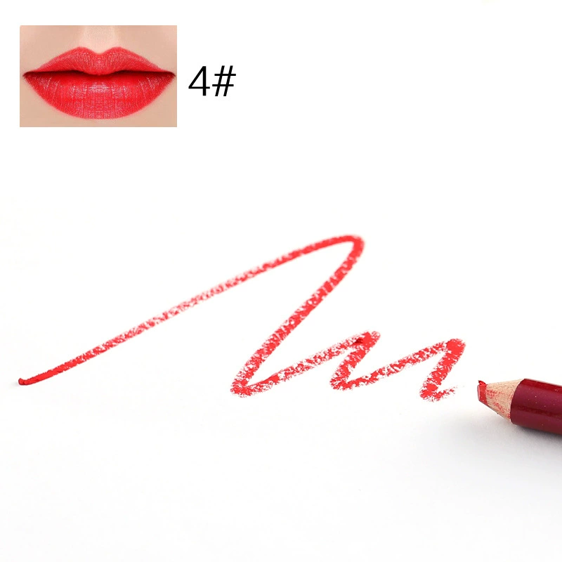 Lip pencil, водостойкая матовая помада, румяна для лица, карандаш для глаз, подводка, 13 цветов, (торговля через границу)