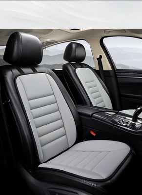 seat + backrest single seat | Four Seasons Pad - light-gray-seat-with-backrest
