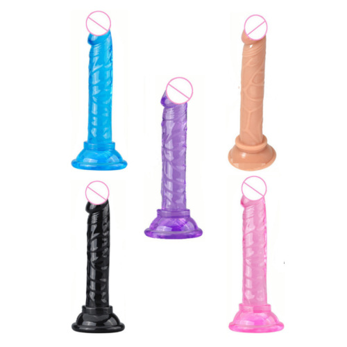 Artificial dildo super small mini model for women small eggless dildo back court suction cup small anal plug sex toy