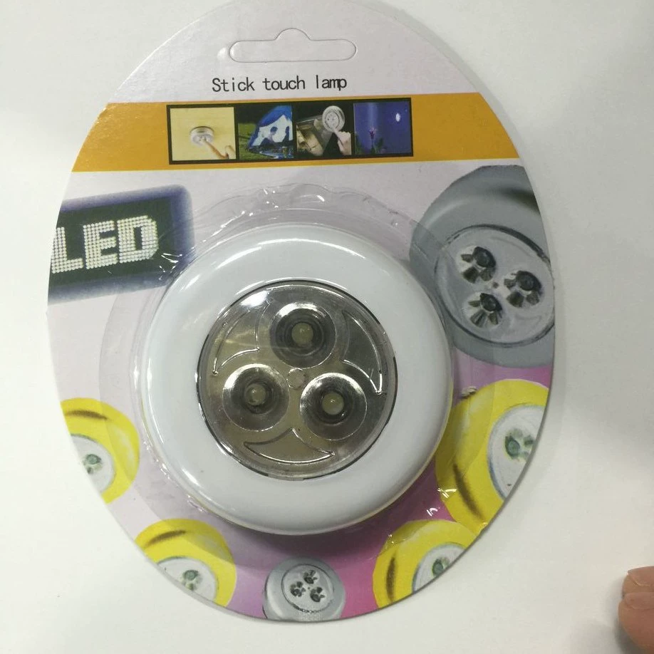 3LED патрульная лампа с сенсорным управлением, 3LED сигнальная лампа, автомобильная лампа, ночная светодиодная лампа для шкафа