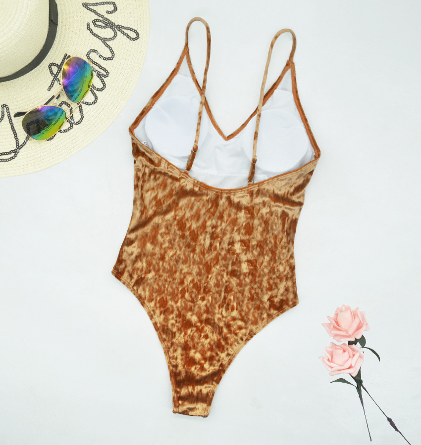 sexy backless one-piece triangle swimsuit NSHL38196