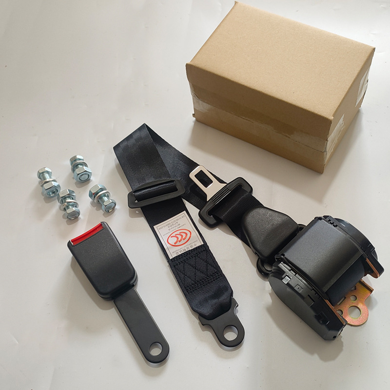 Automobile Passenger Car Truck Driver and Passenger Fully Automatic Telescopic Emergency Locking Three-Point Safety Belt Safety Belt Wholesale