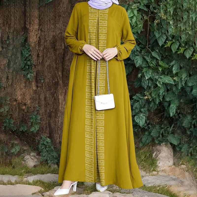 Robe décontractée pour femme, collection printemps-automne, nouveaux modèles, tailles standard, vêtements tendance_voghion.com