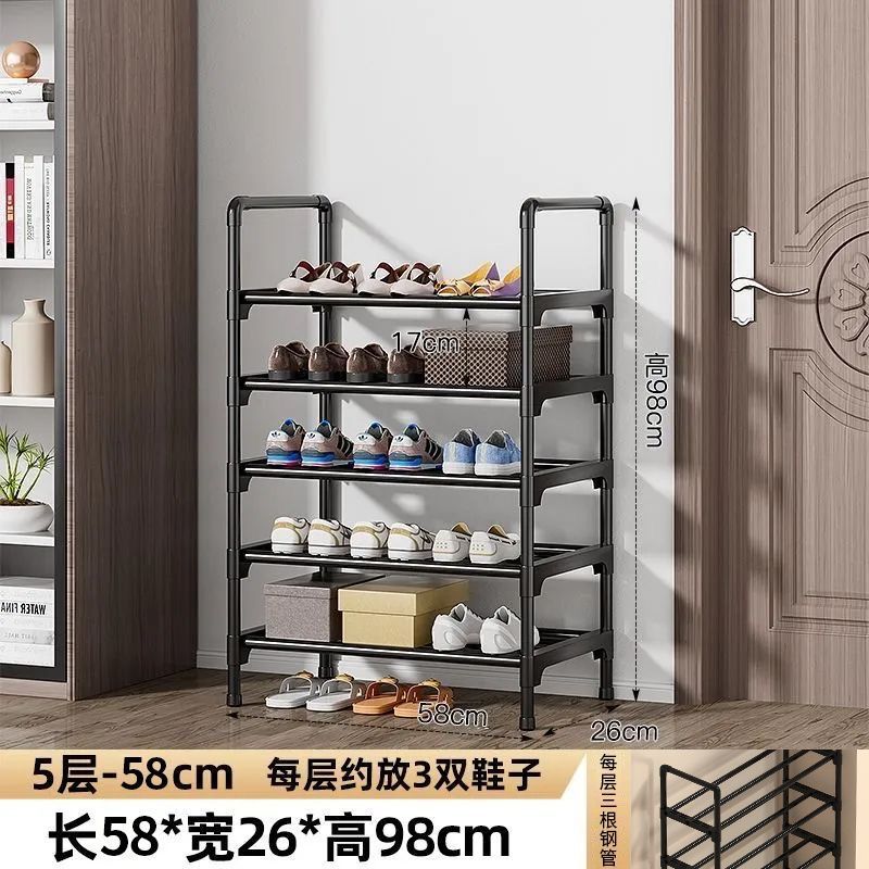 5겹 길이 60cm 클래식 블랙