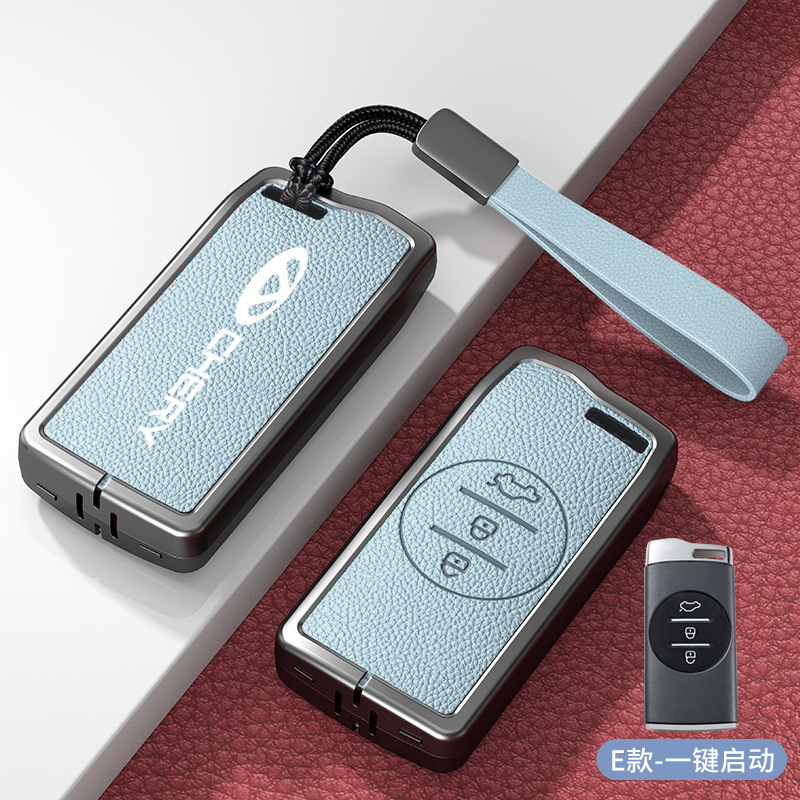 E 유형 파란색 아연 합금 쉘 + 핸드 스트랩