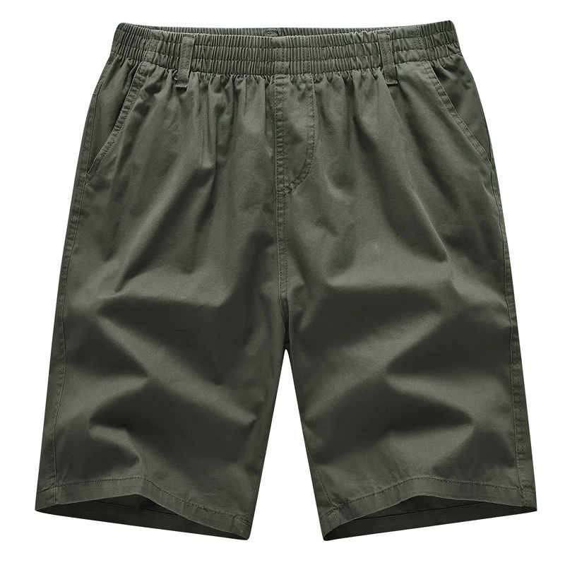 Новые летние тонкие мужские укороченные брюки плюс размер хлопок повседневные брюки на открытом воздухе спортивные шорты пляжные брюки мужские