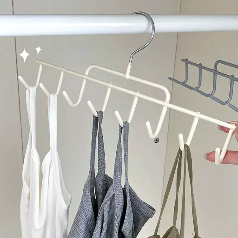吊带内衣挂钩晾晒衣架多功能挂架背心收纳神器家用宿舍防滑晾衣架