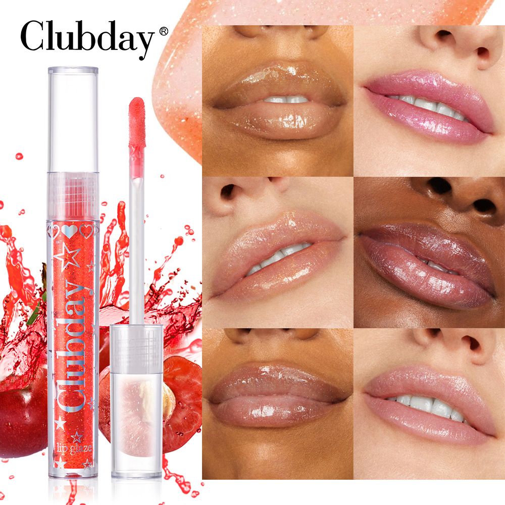 17g Weight Lip Gloss Type Of Cosmetics Liquid Material Multicolor Pattern Casual, Elegant, Glam Style Casual Elegant Glam Multicolor Liquid Lip Gloss 15