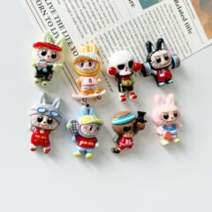 可爱卡通萌粒盲盒潮玩挂件公仔摆件饰品配件