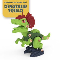 Amazon Bestselling DIY Assembly Dinosaur Toy Electric Drill Screw Screw Assembly Toy Building Block Toy