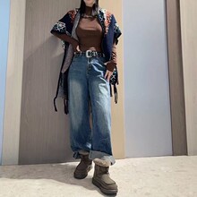 秋冬新款阿尔派经典迷你短靴澳洲羊皮毛一体雪地靴保暖加厚羊毛靴