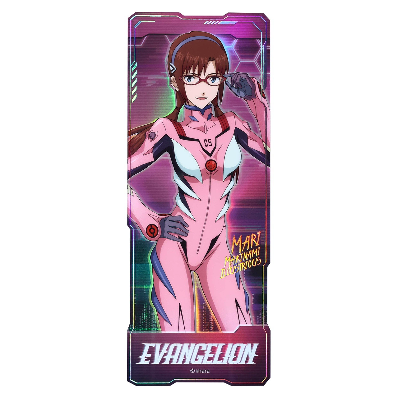 Подлинная неоновая к Genesis Evangelion EVA Cyber Reverberation серия лазерная карта Guangu периферия
